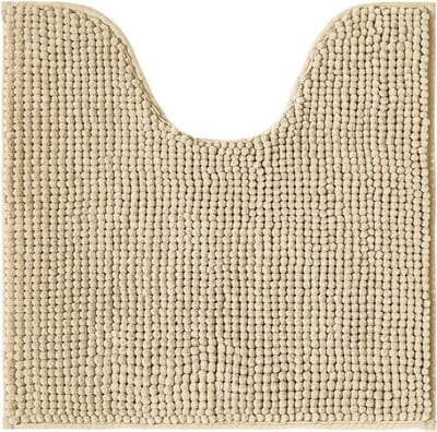 RONN® Badmat antislip voor in bad - Douchemat antislip voor douche - Badmat antislip - Beige - 45cm x 45cm x 1cm