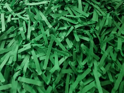 Papiersnippers | kleur Dennengroen - No. 1783C | Gekleurd vulmateriaal voor o.a. cadeauverpakkingen, cadeaumanden en brievenbusdoosjes | 1200 gram | decoratief opvulmateriaal