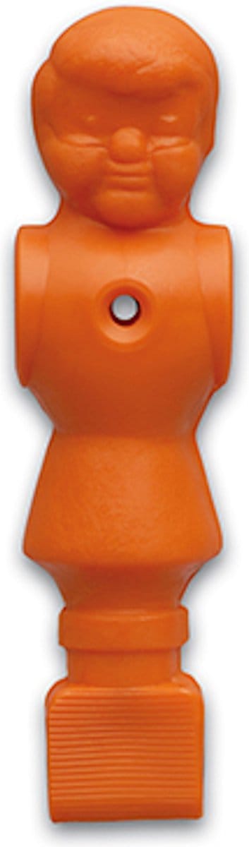 Tafelvoetbal poppetje Deutscher Meister Oranje diameter gat 16 mm