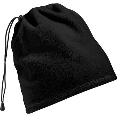 Beechfield Suprafleece muts voor volwassenen (Zwart)