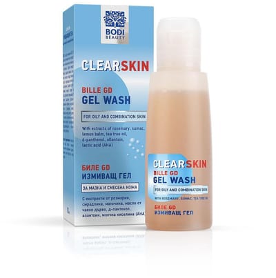 Natuurlijk Clear Skin reinigingsgel - onrustige en vette geïnfecteerde huid - acne - puisten 100ml