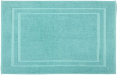 DoubleDry Hotel Badmat 50 x 80 cm – 100% Katoen 1000 g/m2 – Zacht & Absorberend - Denimblauw