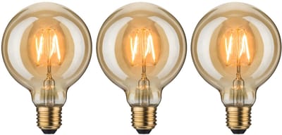 1879 Filament 230 V LED Globe G95 E27 3x170lm 3x2,7W 1700K Goud