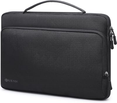 Laptop Sleeve voor 14-15 Inch Laptops, Geschikt voor MacBook Air/Pro, Dell, HP, Asus en Acer - Zwart Bescherming voor Notebooks en Surface Laptops