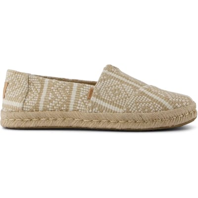 Geweven espadrilles dames Toms Rope 2.0