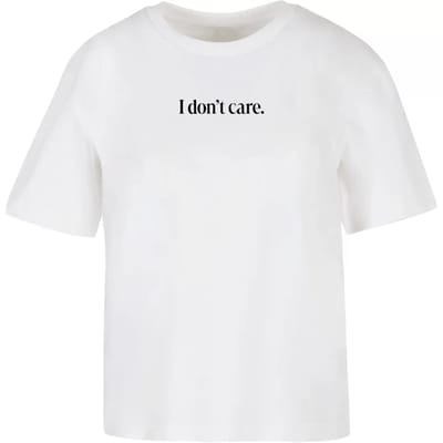 Dames-T-shirt Miss Tee I Don't Care