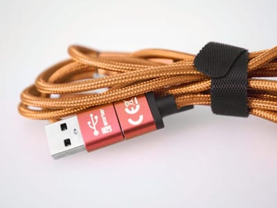 SMRTER_HYDRA_ULT_OR USB-laadkabel USB 2.0 Apple Lightning stekker, USB-A stekker, USB-C stekker, USB-micro-B stekker 1.20 m Oranje Met OTG-functie,
