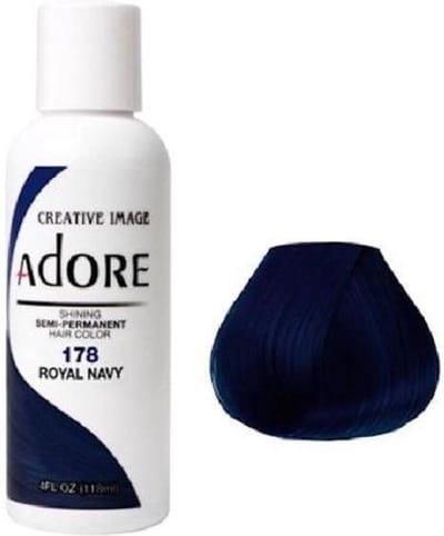 Semi Permanent Hair Color 178 - Royal Navy