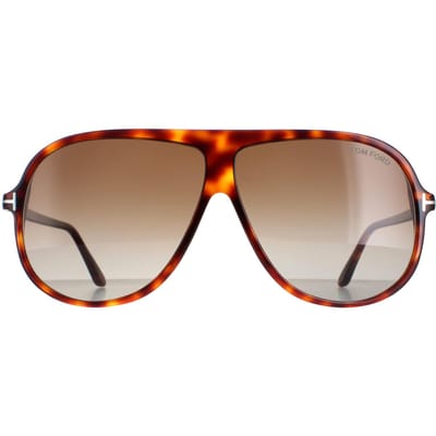 Tom Ford Spencer 02 FT0998 56P havana bruin gradiÃ«nt zonnebril