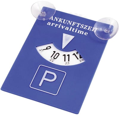 APA 30102 Parkeerschijf 15 cm x 11 cm x 15 cm x 11 cm Met zuignap
