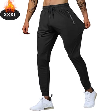 Livano Trainingsbroek Heren - Sportbroek - Trainingsbroek Lang - Trainingspak - Sportkleding - Houtskool - XXXL