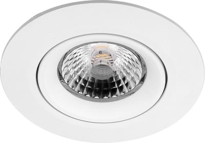 Inbouwspot IP44 8W 38° dimbaar 1800-3000K Wit