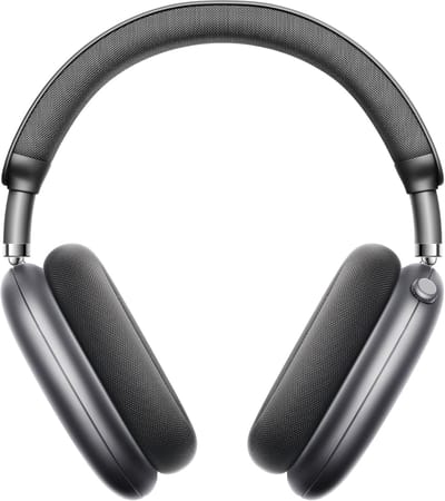 Picun F8 Pro - Draadloze Over-Ear Bluetooth Koptelefoon - met Hybrid Active Noise Cancelling – 140 Uur Batterij - Head Tracking - Aanpasbaar Geluid – Spacegrijs