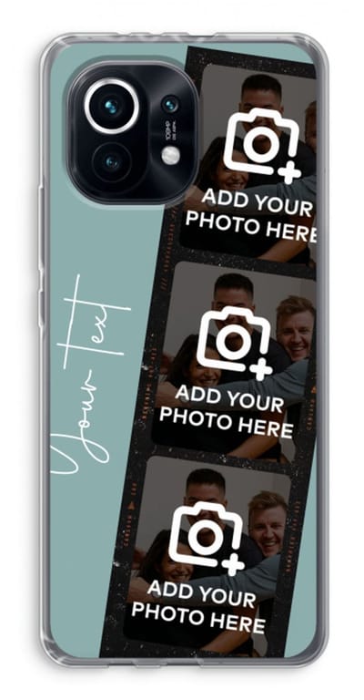 Gepersonaliseerd - Case Company® - Hoesje geschikt voor Xiaomi Mi 11 hoesje - Filmrol N°1 - Soft Cover Telefoonhoesje - Bescherming aan alle Kanten en Schermrand