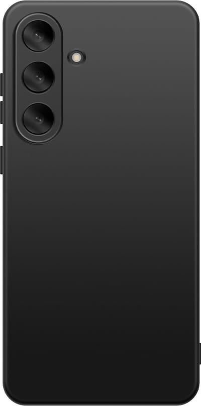 Mayaxess, Hoes Geschikt voor Samsung Galaxy S25 FE Zachte Siliconen Bescherming, Zwart