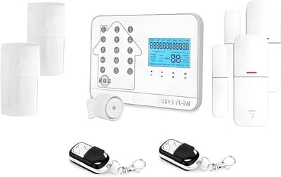 Draadloos Alarmsysteem - Huisbeveiliging Set - Huis Beveiligen - Zonder Contract - Set van 2 - Wit