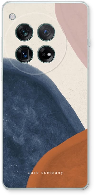 Case Company® - Hoesje geschikt voor OnePlus 12r hoesje - Geo #1 - Soft Cover Telefoonhoesje - Bescherming aan alle Kanten en Schermrand