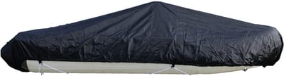 Rubberboothoes Zwart Afdekzeil 200D 370-420cm lang x 180cm breed