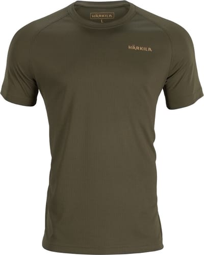 Härkila Trail S/S t-shirt Scandinavische shirt Jachtshirt Outdoorshirt Anti-teek Anti-mug Anti-insect korte mouwen Maat-2XL