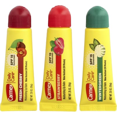 Carmex, Daily Care®, Hydraterende Lippenbalsem, SPF 15, Variëteit, 3-pack, 10g (0.35oz) Elk