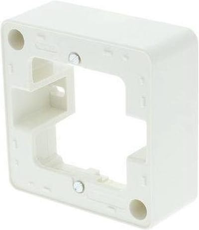 Berker M2 Opbouw Afdekplaat - 1-voudig - Crème