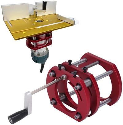 Dailygoods - Routertafelliftbasis van Aluminium met Eenvoudige Bediening