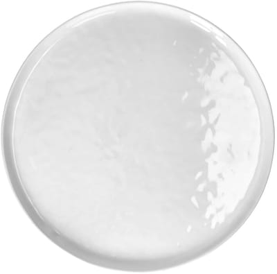 Pomax Porcelino White plat bord D27.5cm wit