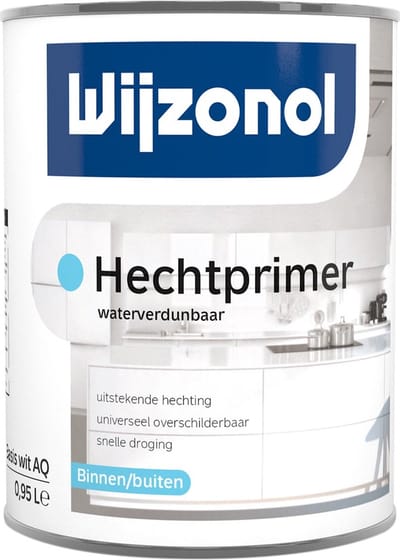 Wijzonol Hechtprimer 1 Liter 100% Wit