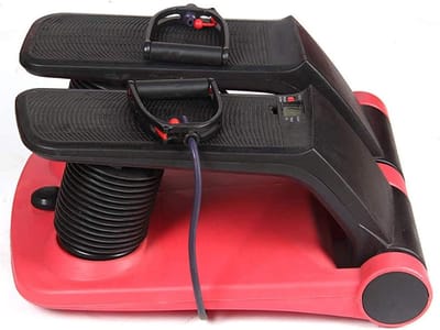 Mini Stepper - Hometrainer - Thuis Fitness - Hydraulische Weerstand - 120 kg capaciteit - Zwart