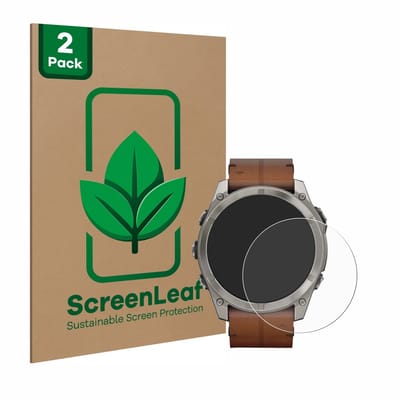 2 Stuks Screenprotector voor Garmin Fenix 8 / 8 Pro / 9 (51 mm) - Hoogwaardige Beschermfolie transparant