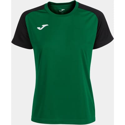 Women's t-shirt joma academy iv green-black, m