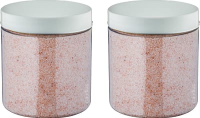 Claudius Himalayazout 300 gram - fijne korrels (0,4 - 0,9 mm) - 100% natuurlijk - Pot met witte deksel - per 2 stuks