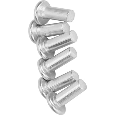 100 stuks GB867 M4 Platkop Aluminium Klinknagels Platkop Massieve Klinknagel (M4 * 10)