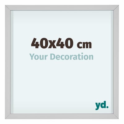 Your Decoration - Fotolijst 40x40 cm - Aluminium - Wit - Virginia