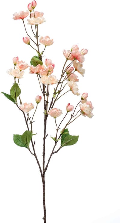 Emerald - Kunstbloem Kersenbloesem 92cm peach - Kunstplant voor binnen