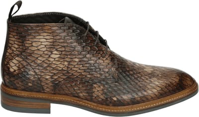 giorgio - HE85812 - Nette herenschoenenBusiness half-hoog - Kleur: Bruin - Maat: 42