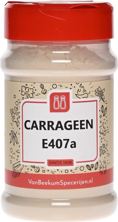 Van Beekum Specerijen - Verwerkt Euchema-Wier E407a - Strooibus 200 Gram