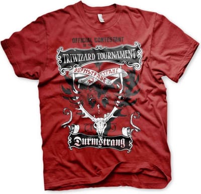 Harry Potter Heren Tshirt -S- Triwizard Tournament Rood