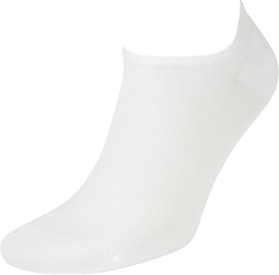 10CEL 6 paar zachte short/sneaker sock wit 35-38 gemaakt van TENCEL™ Lyocell