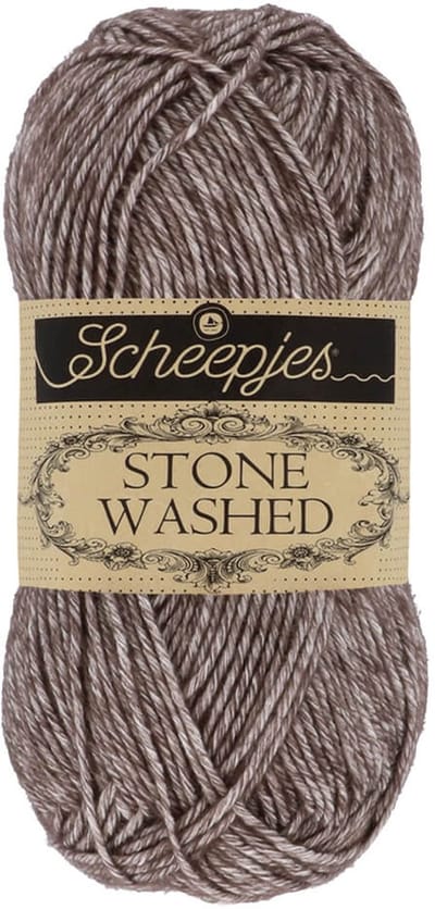 Scheepjes Stone Washed 50 gr - 829 Obsidian