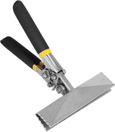 Vouwtang 150 mm, Antislip Bending Tang voor het Buigen en Gladmaken van Metaalplaten, met Rubber Handgreep voor Dakdekkers en Klusprojecten
