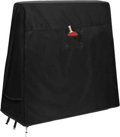 Tafeltennishoes - Pingpongtafel beschermhoes - Tafel beschermen - Verdikt Oxford materiaal - 166 x 72 x 173 cm - Zwart