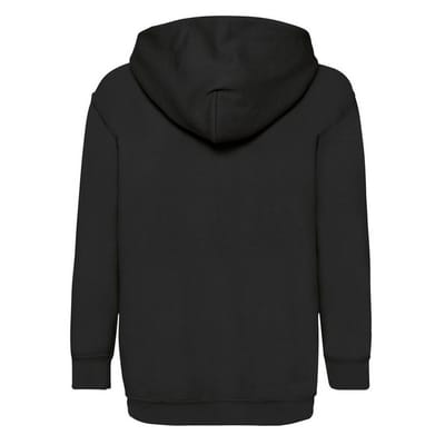 Fruit of the Loom Kinder/Kids Klassieke Hoodie (Zwart)