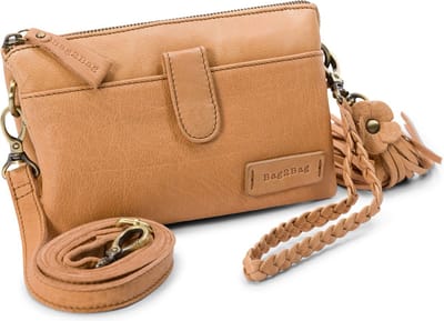 Bag2Bag Schoudertas / Clutch / Portemonnee Dover Camel
