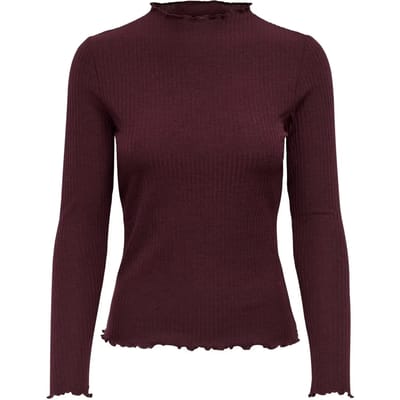 ONLY - ONLEMMA L/S HIGH NECK TOP NOOS JRS Dames Top