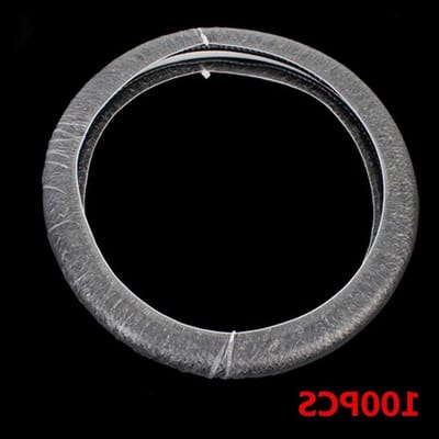 Stuurwielhoezen Wegwerp - Plastic Bescherming - Auto Onderhoud - Universele Pasvorm - Tot 40cm Diameter - Transparant