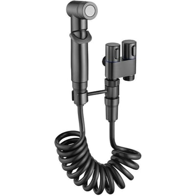 Handheld Bidet Sprayer Attachment Voor Toilet Dubbele Uitlaatklep Toliet Companion Keuken Badkamerkraan Thuisgebruik Reiniging G1/2