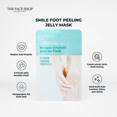 THE FACE SHOP - Smile Foot Peeling Jelly Mask 40ml