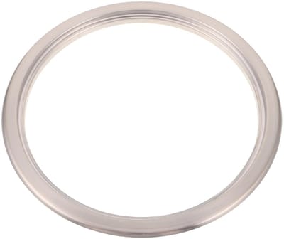 Prullenbak Dekselring - Afvalbak Ring - Keuken Hygiëne - Roestvrij Staal - 23.5 cm Diameter - Zilver