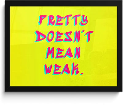 Poster in lijst - Fotolijst 40x30 cm - Posters - Quote - Minimalistisch - Kleurrijk - Posterlijst zwart - Decoratie - Wanddecoratie woonkamer - Muurdecoratie slaapkamer
